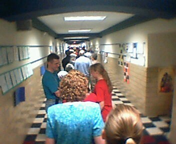 Line for voting. Bet there is the best turnout in 20 years.