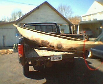 Moving The canoe